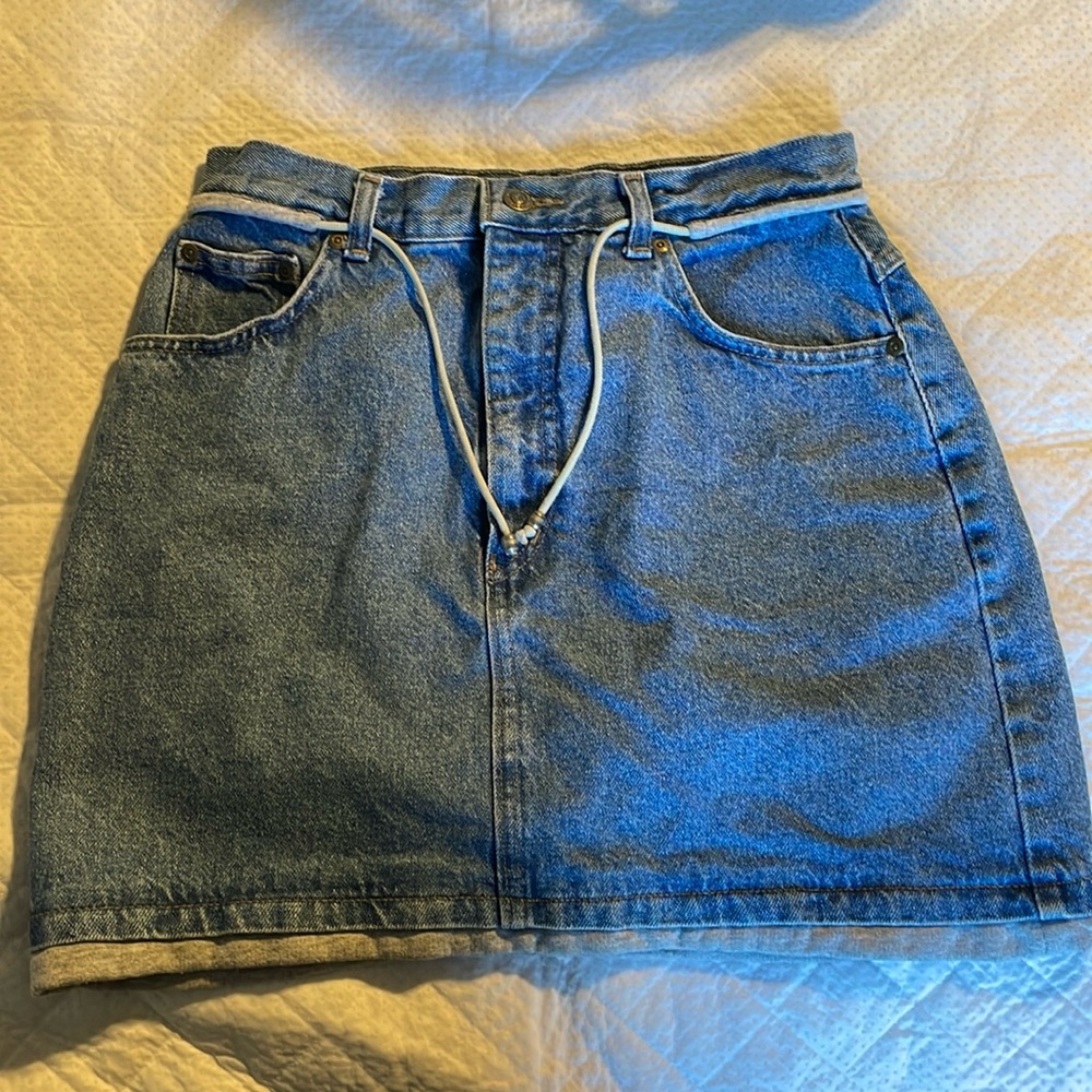 Demin Jean skirt made in Canada